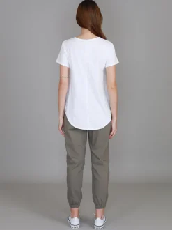3rd Story Alexis gold Logo S/S Tee< Short Sleeves