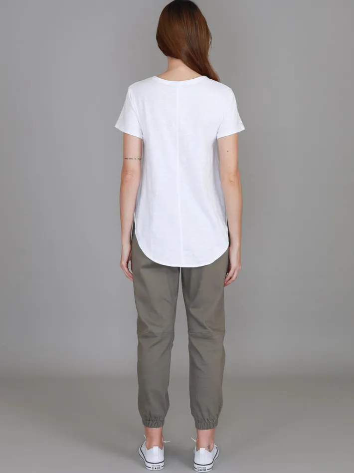 3rd Story Alexis gold Logo S/S Tee< Short Sleeves