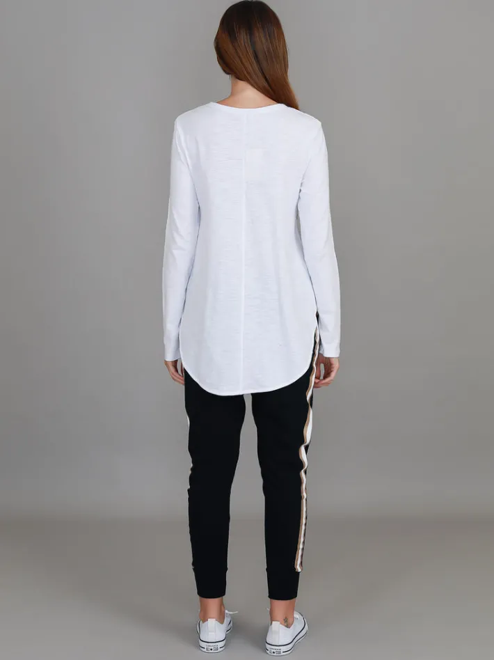 3rd Story Alvie Leopard Star Long Sleeve T Shirt< Long Sleeves