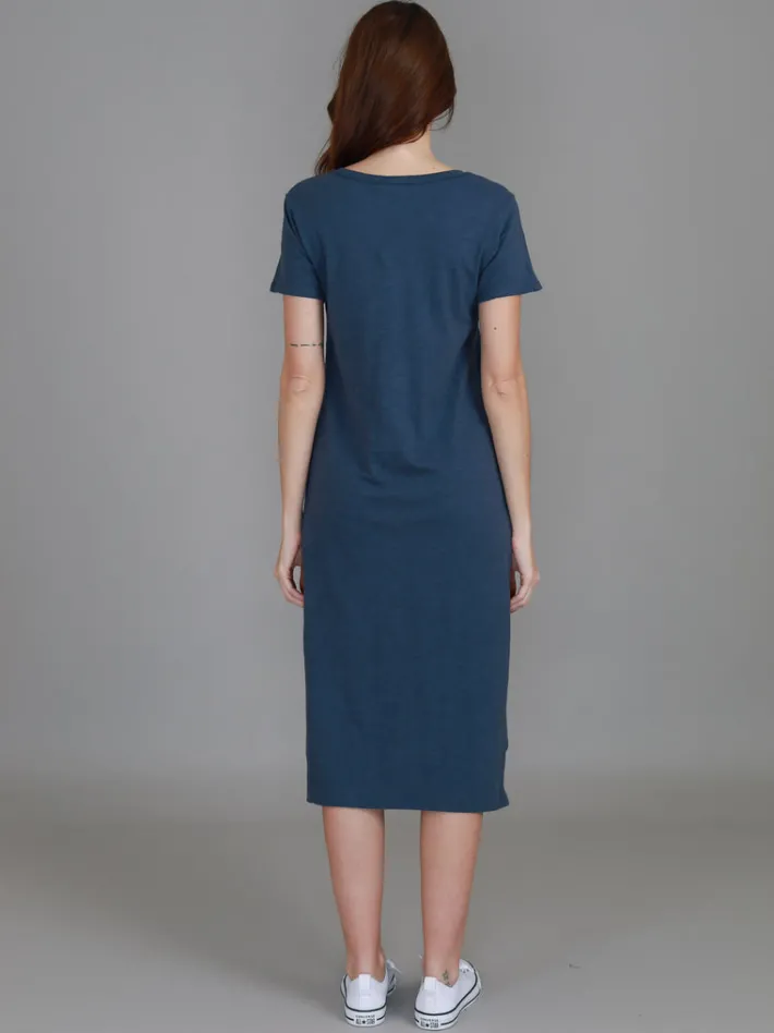 3rd Story Aria V Neck Dress< Short Sleeve Dress