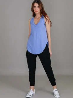 3rd Story Audrey V Neck Tank Top< Tanks