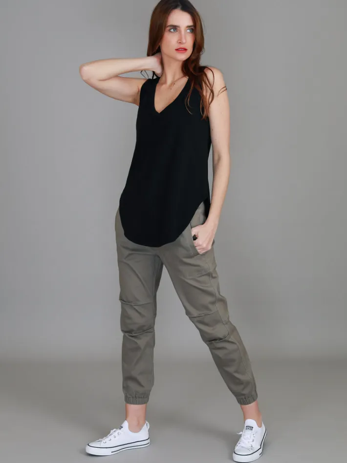 3rd Story Audrey V Neck Tank Top< Tanks