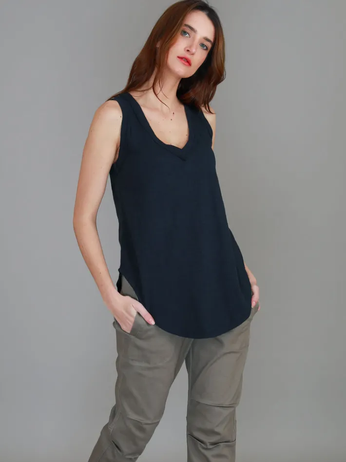 3rd Story Audrey V Neck Tank Top< Tanks
