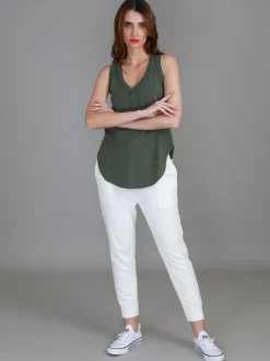 3rd Story Audrey V Neck Tank Top< Tanks
