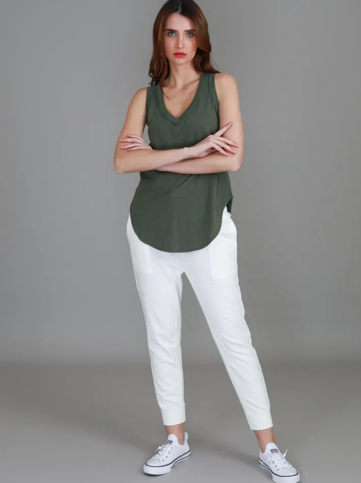 3rd Story Audrey V Neck Tank Top< Tanks