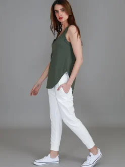 3rd Story Audrey V Neck Tank Top< Tanks