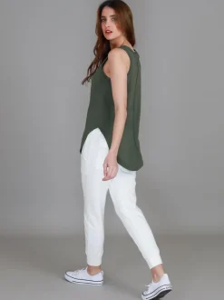 3rd Story Audrey V Neck Tank Top< Tanks