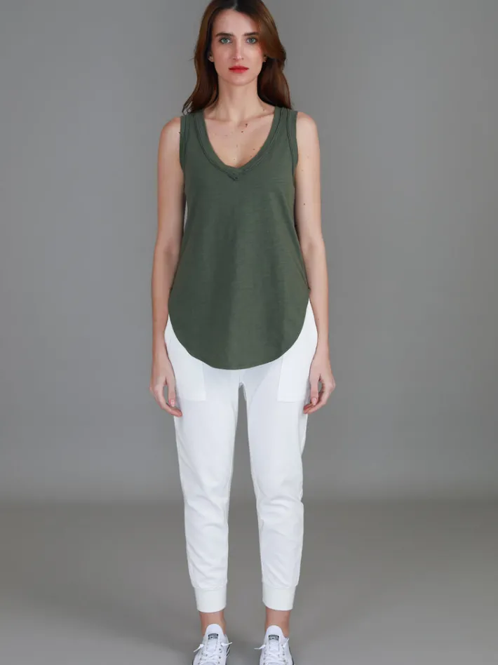 3rd Story Audrey V Neck Tank Top< Tanks