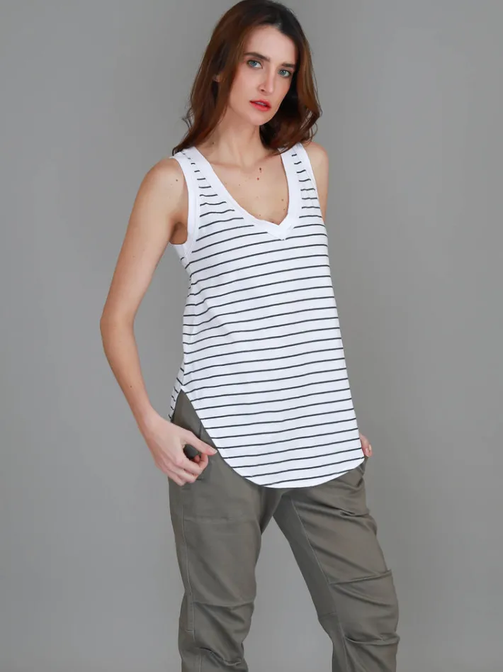 3rd Story Audrey V Neck Tank Top< Tanks