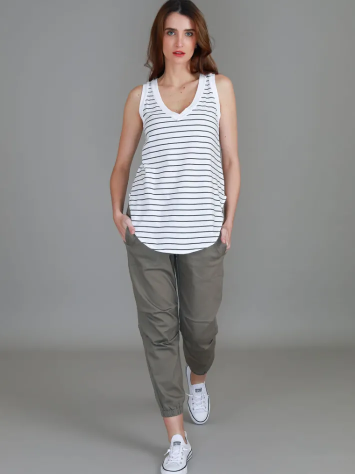 3rd Story Audrey V Neck Tank Top< Tanks