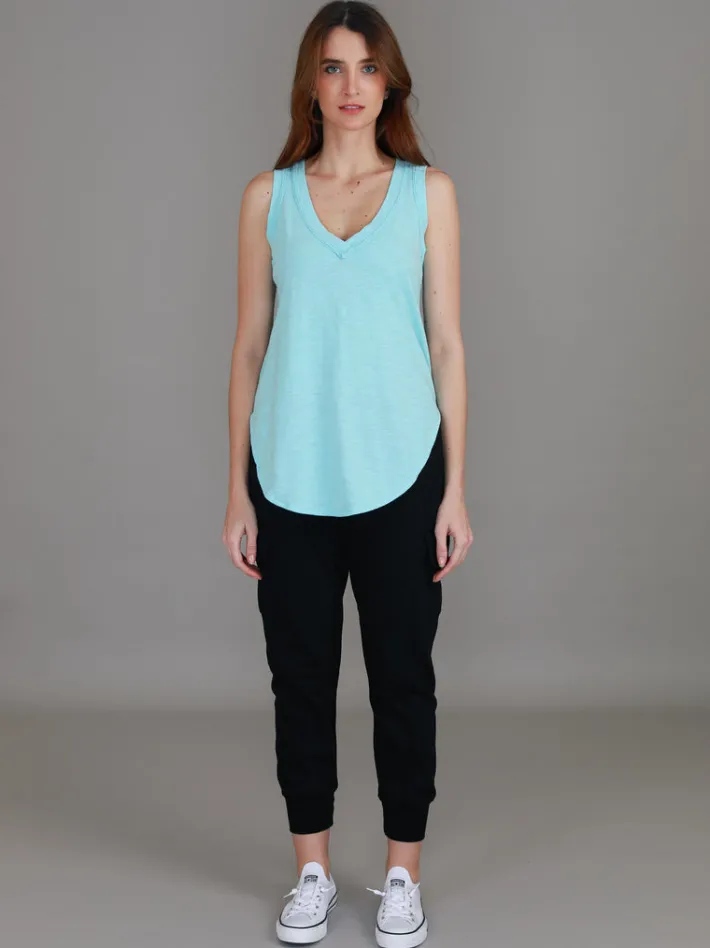 3rd Story Audrey V Neck Tank Top< Tanks
