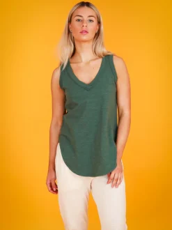 3rd Story Audrey V Neck Tank Top< Tanks