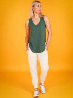 3rd Story Audrey V Neck Tank Top< Tanks