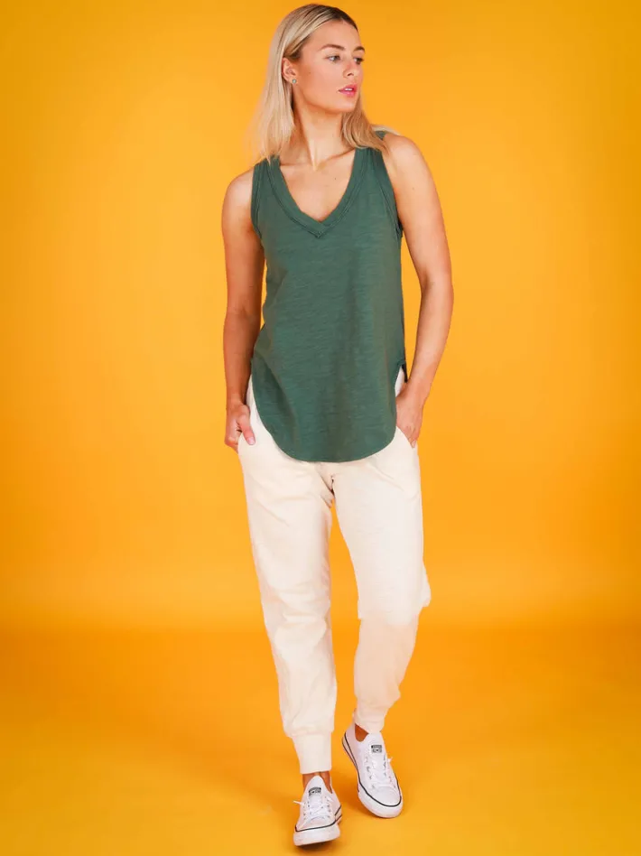 3rd Story Audrey V Neck Tank Top< Tanks