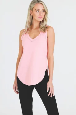 3rd Story Audrey V Neck Tank Top< Tanks