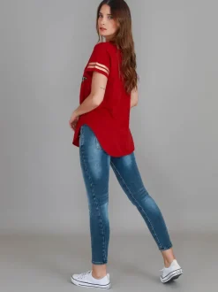 3rd Story Ava Leopard Star Short Sleeve T Shirt< Short Sleeves