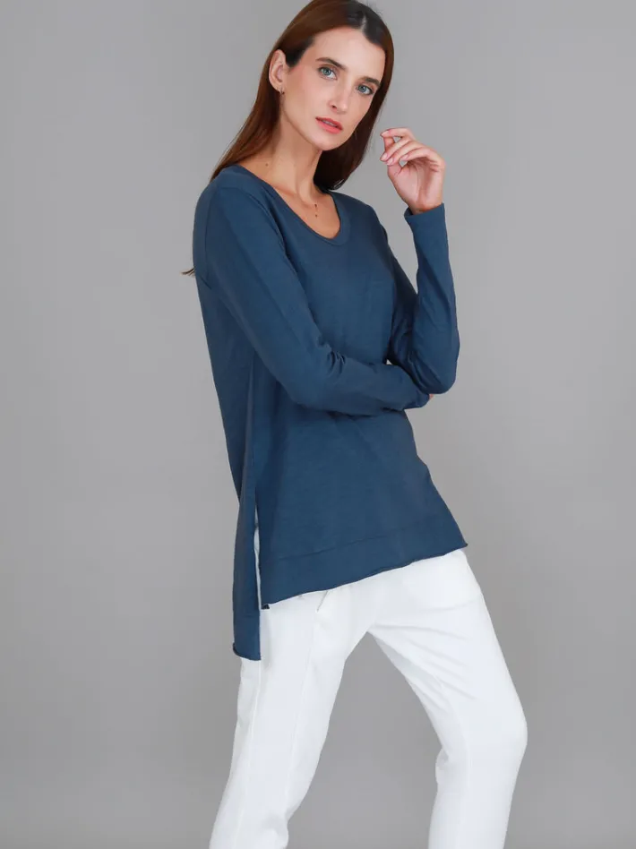 3rd Story Barwon V Neck T Shirt< Long Sleeves