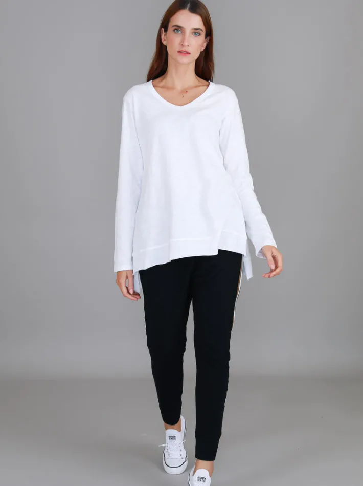 3rd Story Barwon V Neck T Shirt< Long Sleeves
