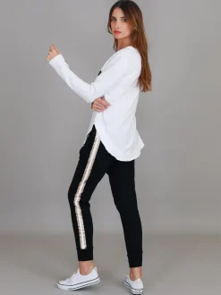 3rd Story Bella 3S Gold Band Long Sleeve T Shirt< Long Sleeves