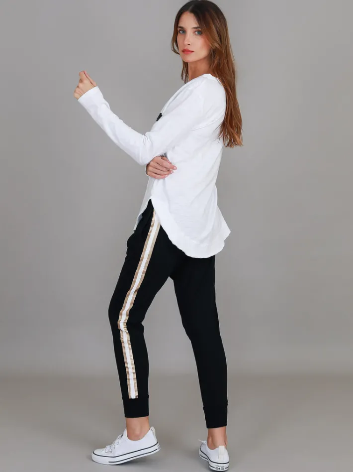 3rd Story Bella 3S Gold Band Long Sleeve T Shirt< Long Sleeves
