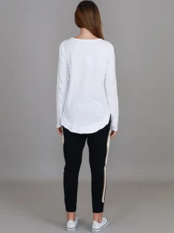 3rd Story Bella 3S Gold Band Long Sleeve T Shirt< Long Sleeves
