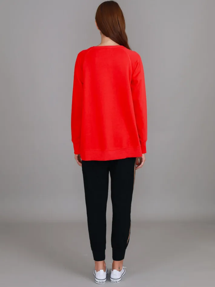 3rd Story Berri Raglan Crew Neck Sweatshirt< Sweatshirts|Sweatshirts