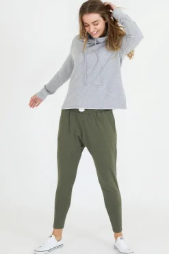 3rd Story Caitlyn Funnel Neck Cropped Sweatshirt< Sweatshirts|Sweatshirts