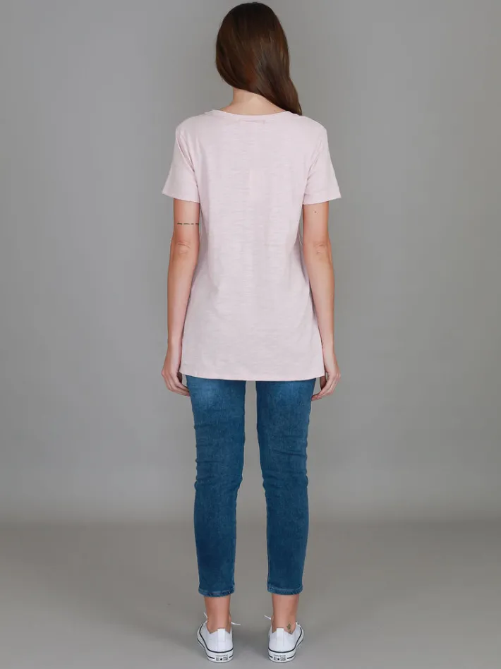 3rd Story Carla Scoop Neck T Shirt< Short Sleeves