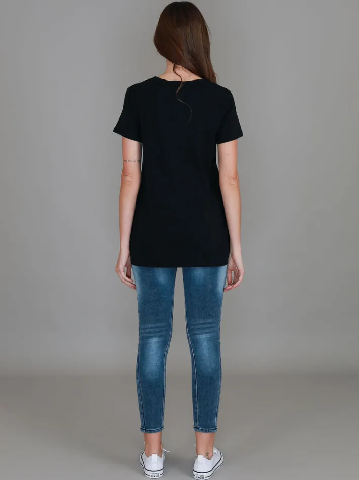 3rd Story Carla Scoop Neck T Shirt< Short Sleeves