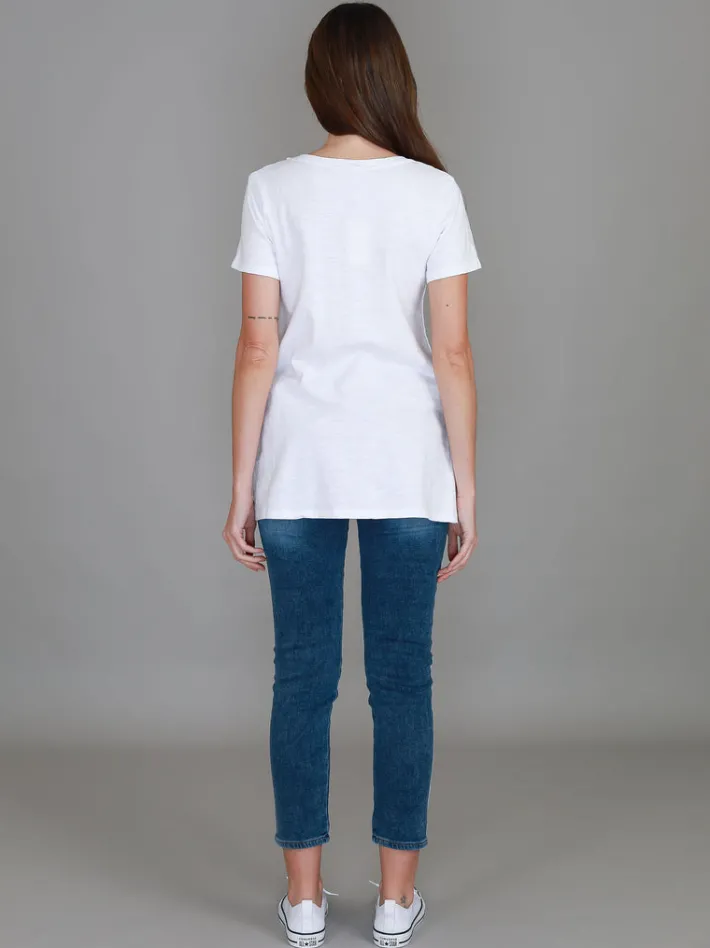 3rd Story Carla Scoop Neck T Shirt< Short Sleeves