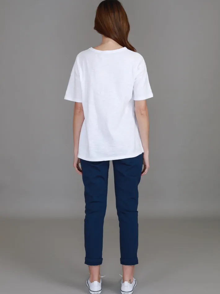 3rd Story Carrie Boyfriend T Shirt< Short Sleeves
