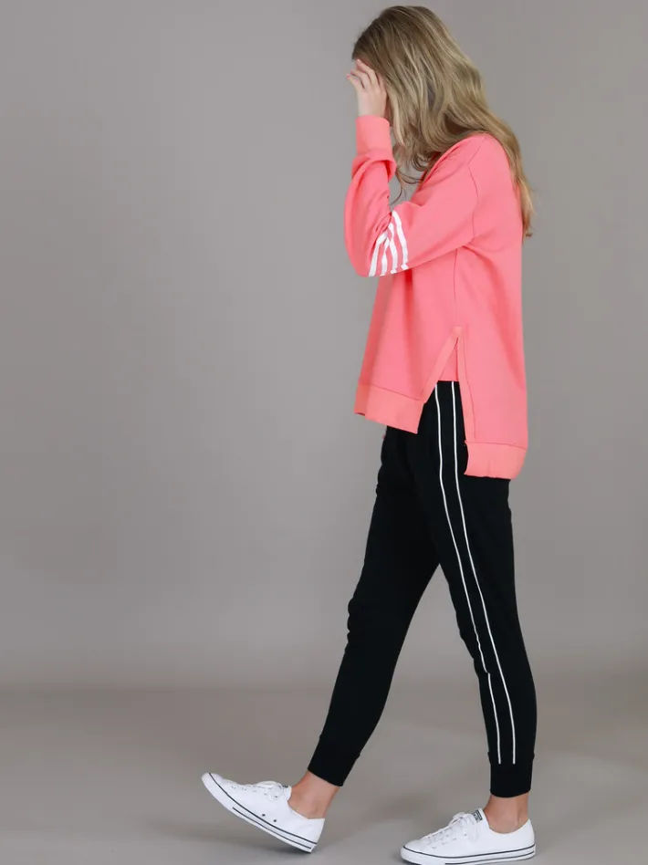 3rd Story Celeste Stripe Band 3S Sweatshirt< Sweatshirts|Sweatshirts