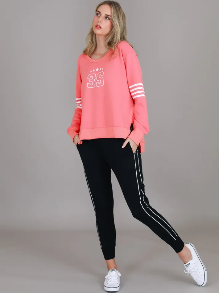 3rd Story Celeste Stripe Band 3S Sweatshirt< Sweatshirts|Sweatshirts