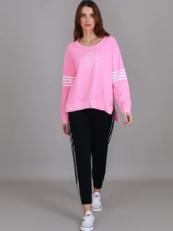 3rd Story Celeste Stripe Band 3S Sweatshirt< Sweatshirts|Sweatshirts