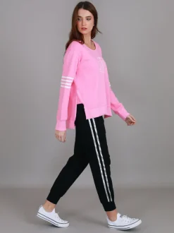 3rd Story Celeste Stripe Band 3S Sweatshirt< Sweatshirts|Sweatshirts