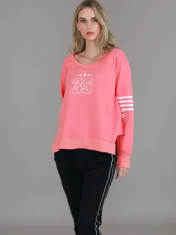 3rd Story Celeste Stripe Band 3S Sweatshirt< Sweatshirts|Sweatshirts