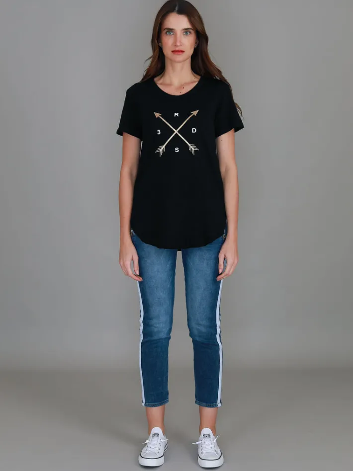 3rd Story Cooma Arrow Graphic T Shirt< Short Sleeves