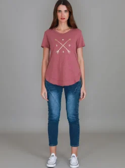 3rd Story Cooma Arrow Graphic T Shirt< Short Sleeves