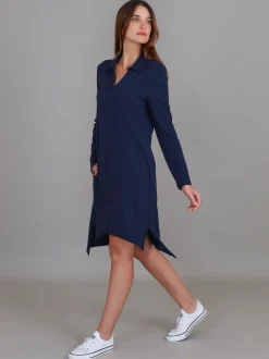 3rd Story Dailyn Long Sleeve Polo Dress< Long Sleeve Dress|Polo Dress