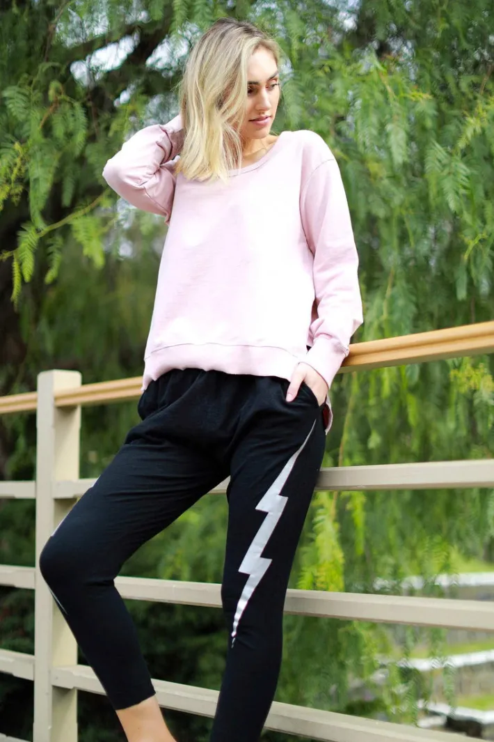 3rd Story Daisy Thunder Print Joggers< Joggers