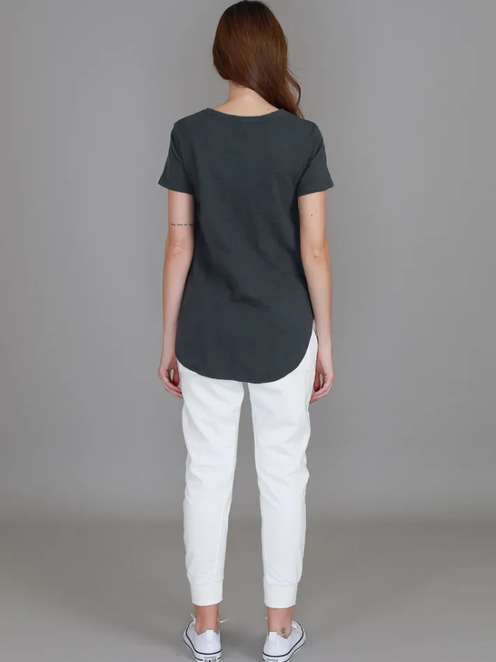 3rd Story Doreen Check Heart Short Sleeve T Shirt< Short Sleeves