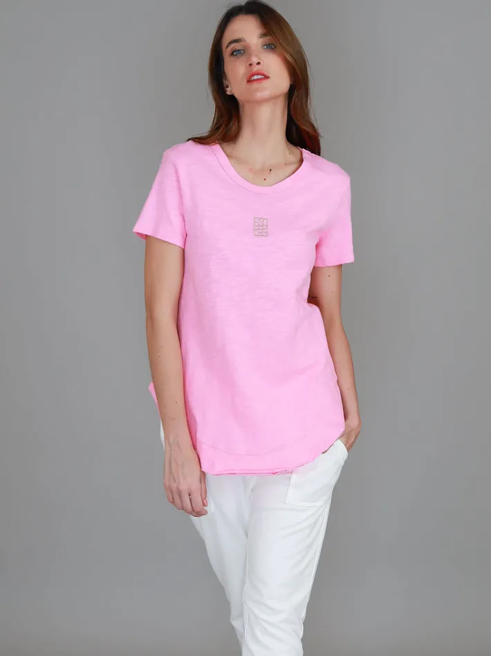 3rd Story Elianna Embroidery Logo S/S Tee< Short Sleeves
