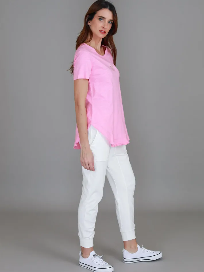 3rd Story Elianna Embroidery Logo S/S Tee< Short Sleeves