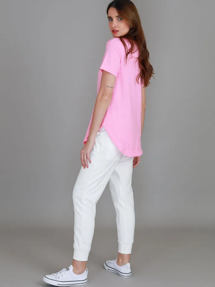 3rd Story Elianna Embroidery Logo S/S Tee< Short Sleeves