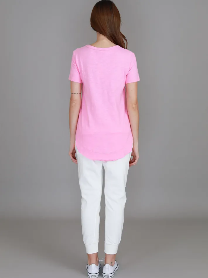 3rd Story Elianna Embroidery Logo S/S Tee< Short Sleeves