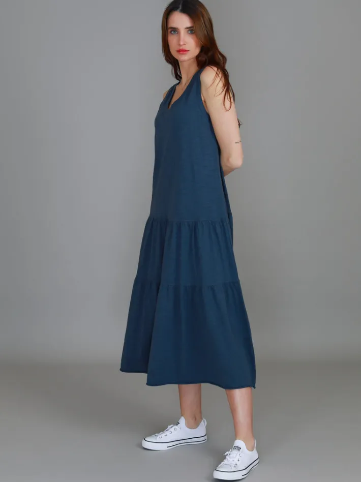 3rd Story Ella Tiered Midi Dress< Sleeveless Dress