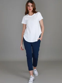 3rd Story Elwood [-5cm] Curved Hem Tee< Short Sleeves