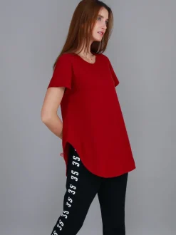 3rd Story Elwood Curved Hem T Shirt< Short Sleeves