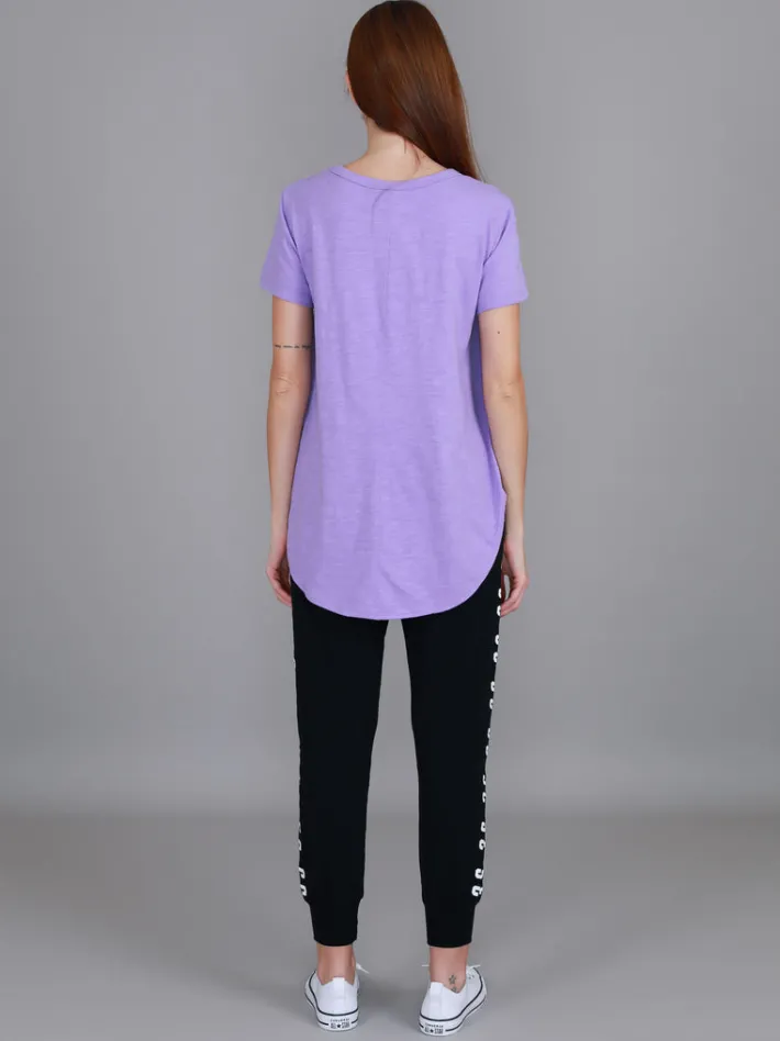 3rd Story Elwood Curved Hem T Shirt< Short Sleeves
