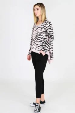 3rd Story Emerson Zebra Long Sleeve Tee< Long Sleeves